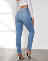 Jean stretch taille haute