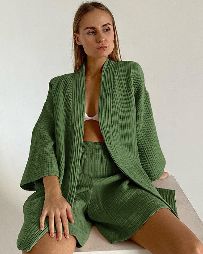 Ensemble de gaze double couche