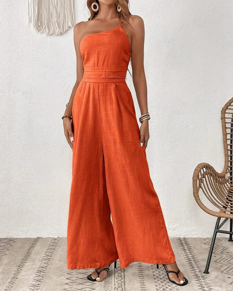 Combinaison élégante à une épaule