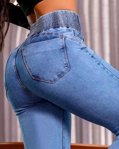 Jeans taille haute sexy
