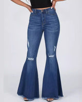 Mid-waisted skinny jeans for fall and summer