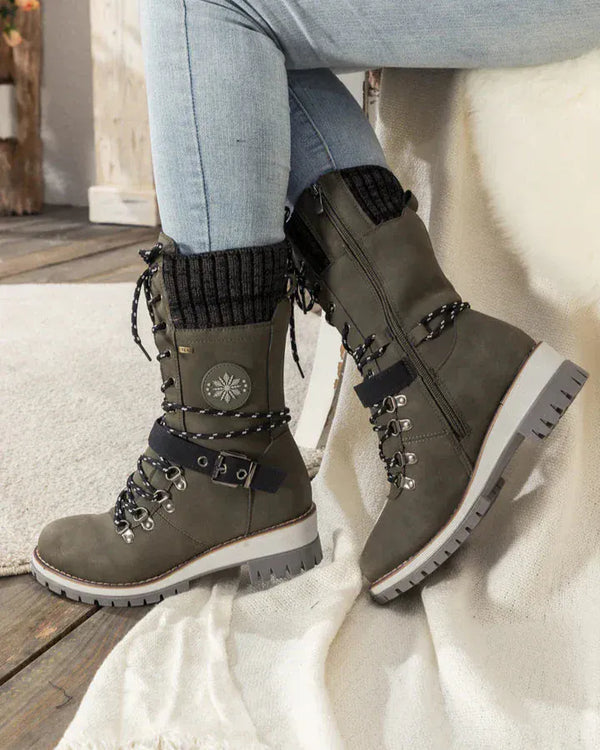 Bottes de neige chaudes et imperméables pour femmes