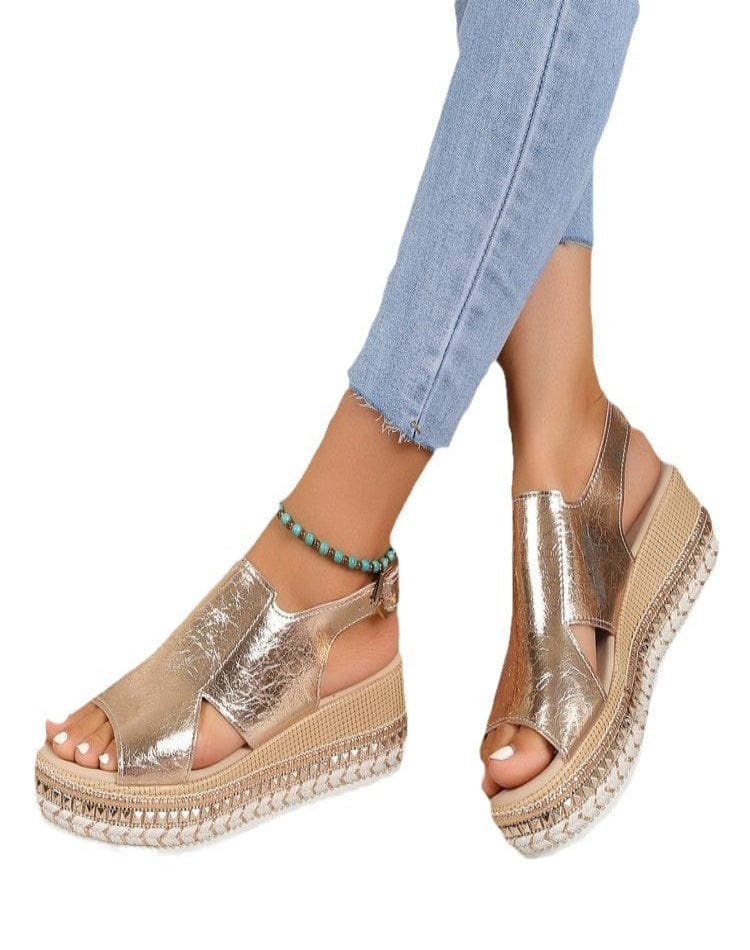 sandale d'été brillante