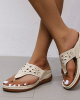 Nouvelle sandale creuse