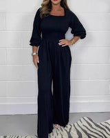 Combinaison confortable avec taille élastique