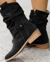 Bottes d'hiver élégantes à talon haut pointu